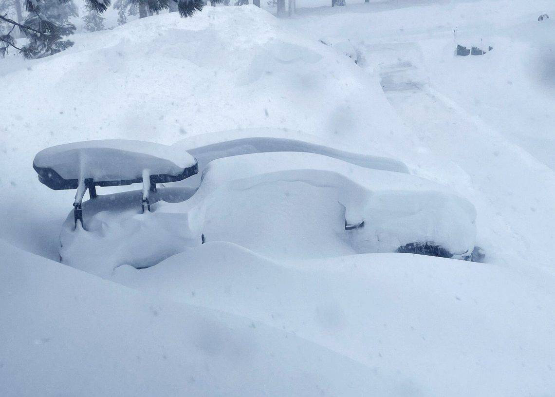 Due metri di neve in Valmarecchia