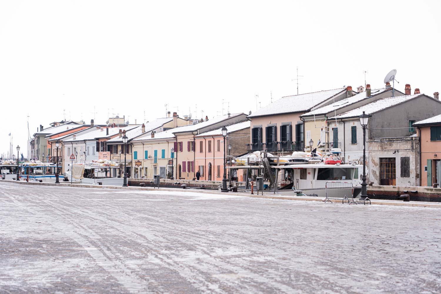 Neve a Cesenatico. Croce o delizia?