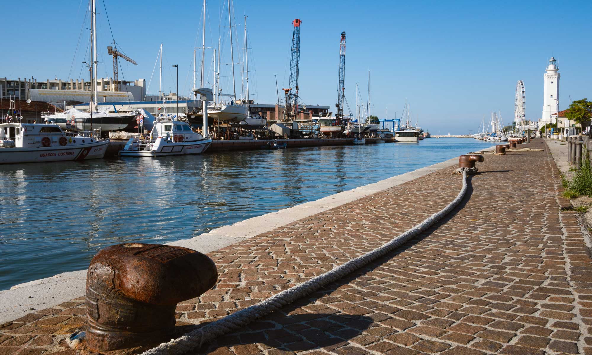 Inaugura la nuova isola ecologica del porto canale