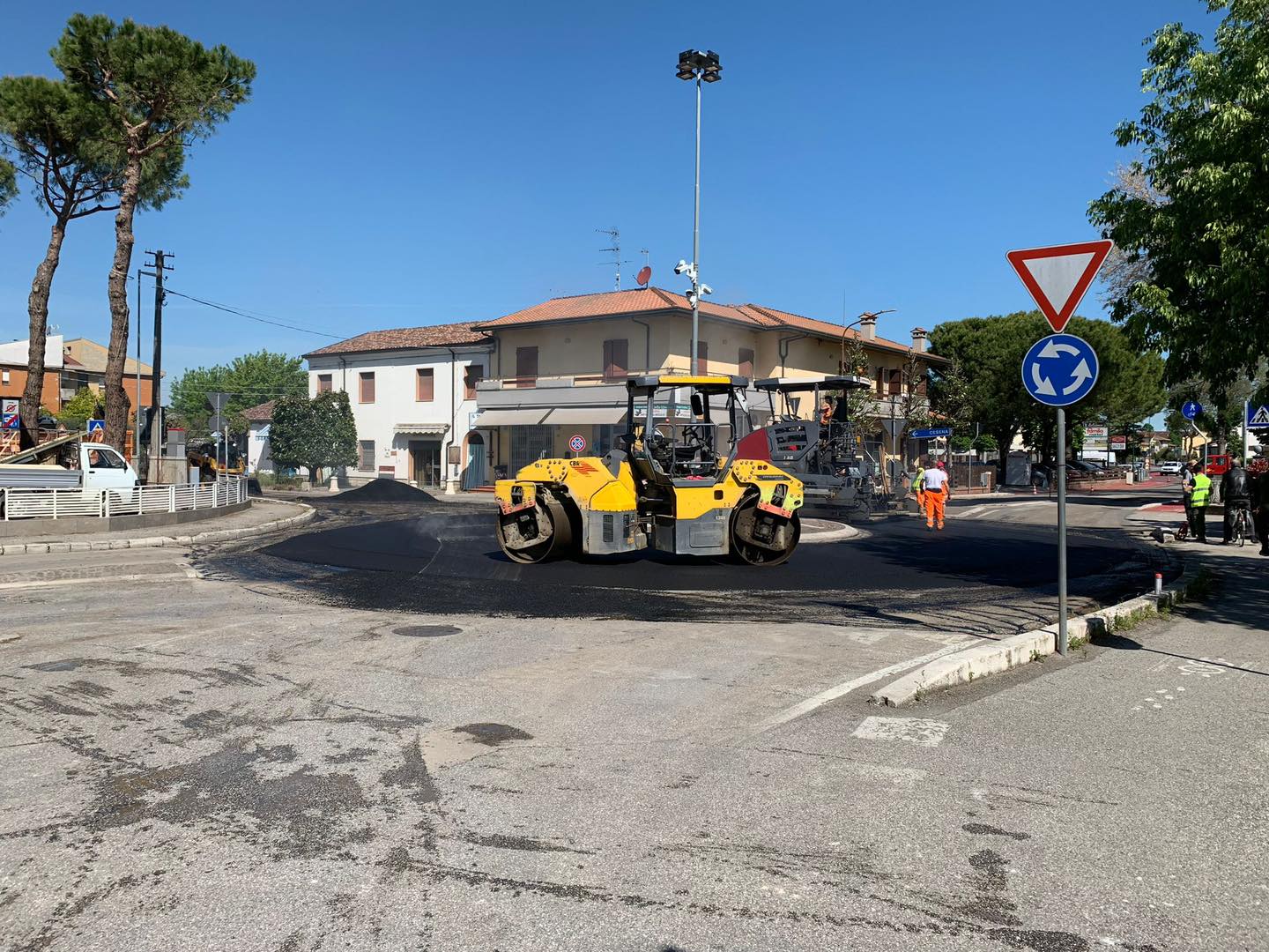 Lavoro di asfaltatura su via Campone da domani a venerdì