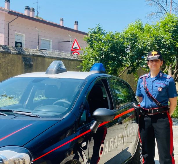 Una donna a capo dei carabinieri di Macerone