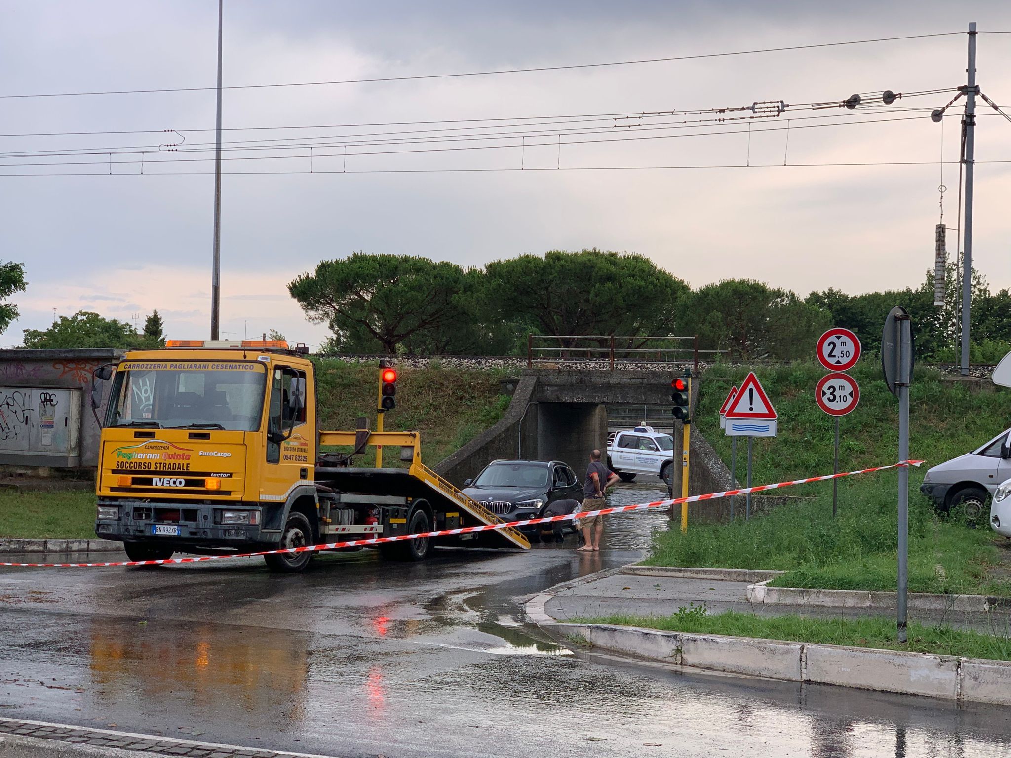 Bomba d’acqua su Cesenatico: e la città torna sott’acqua!