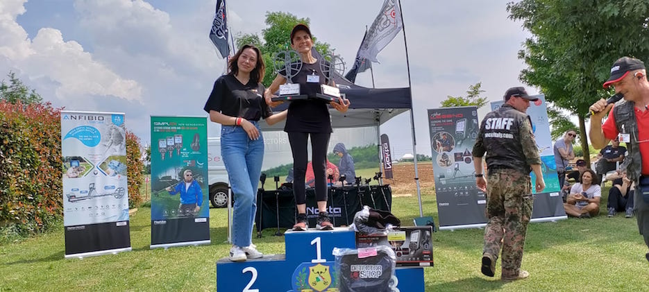 Metal detector, vince anche la mamma dell’atleta che ha trionfato al Garrett Contest