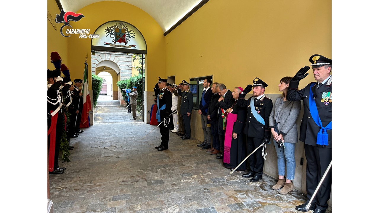 I Carabinieri celebrano il 209° anniversario della fondazione dell’Arma