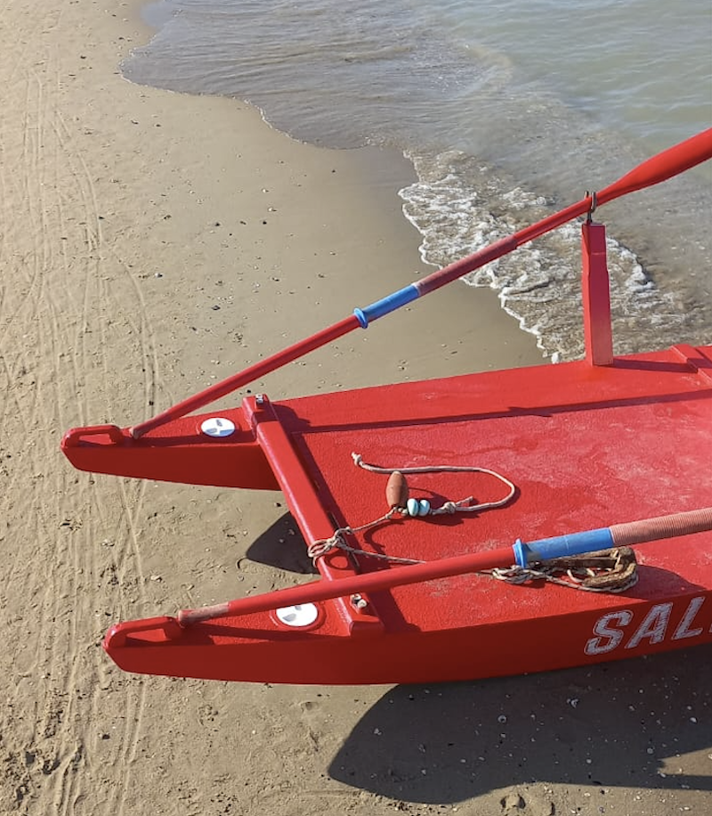 Salvato nel canale di Zadina, trasportato dall’alta marea