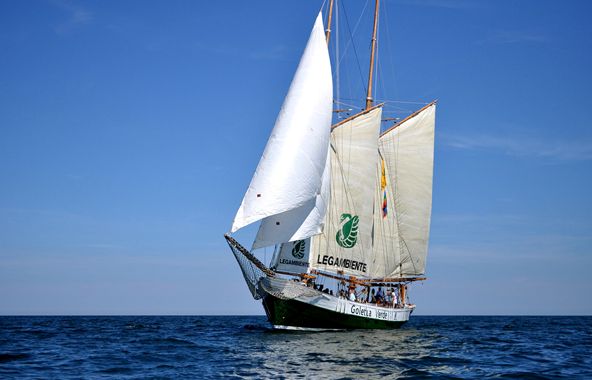 Goletta Verde in arrivo a Cesenatico