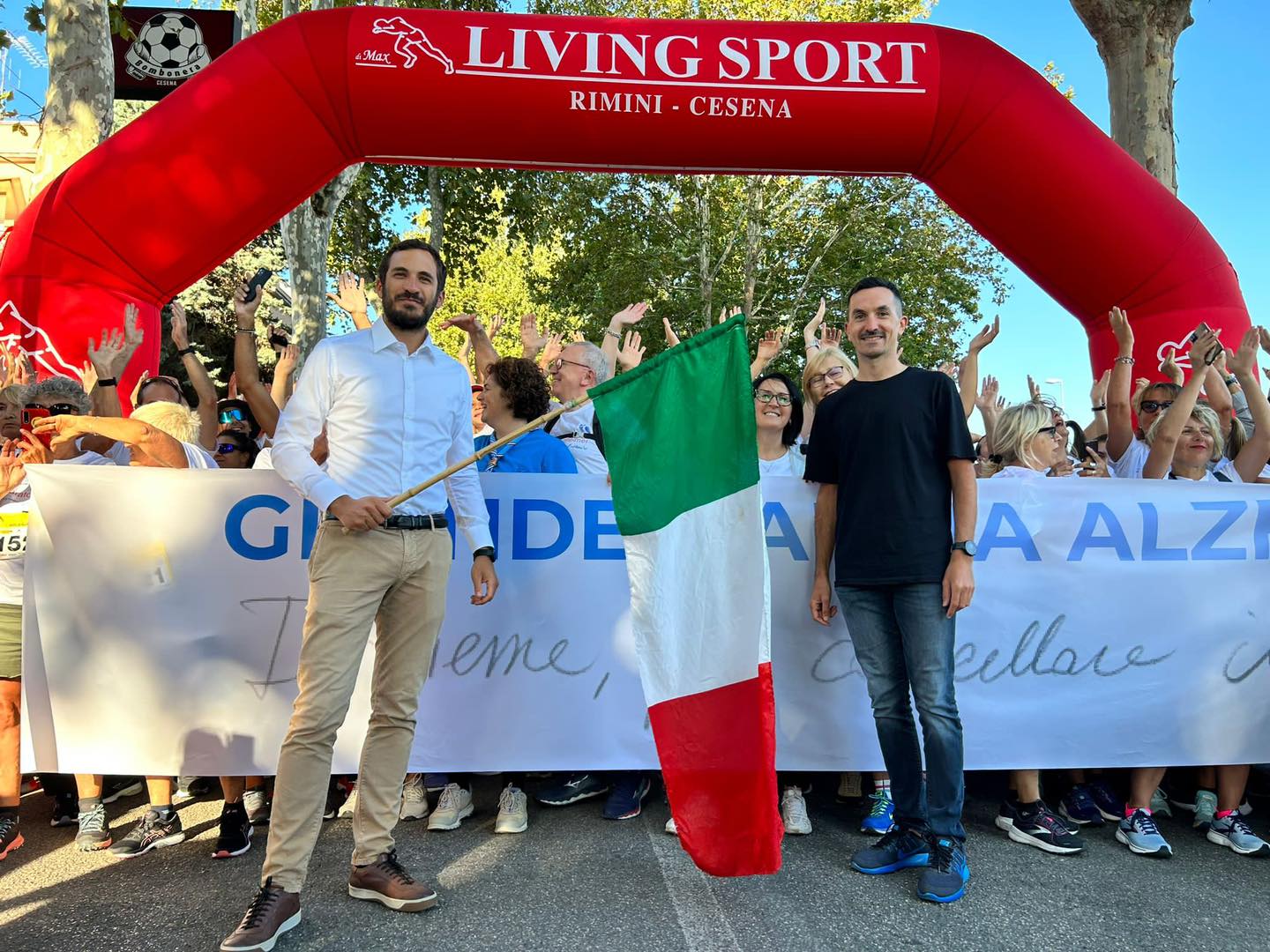 Maratona Alzheimer, vince marocchino e dedica il successo ai terremoti