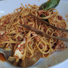 linguine al granchio blu