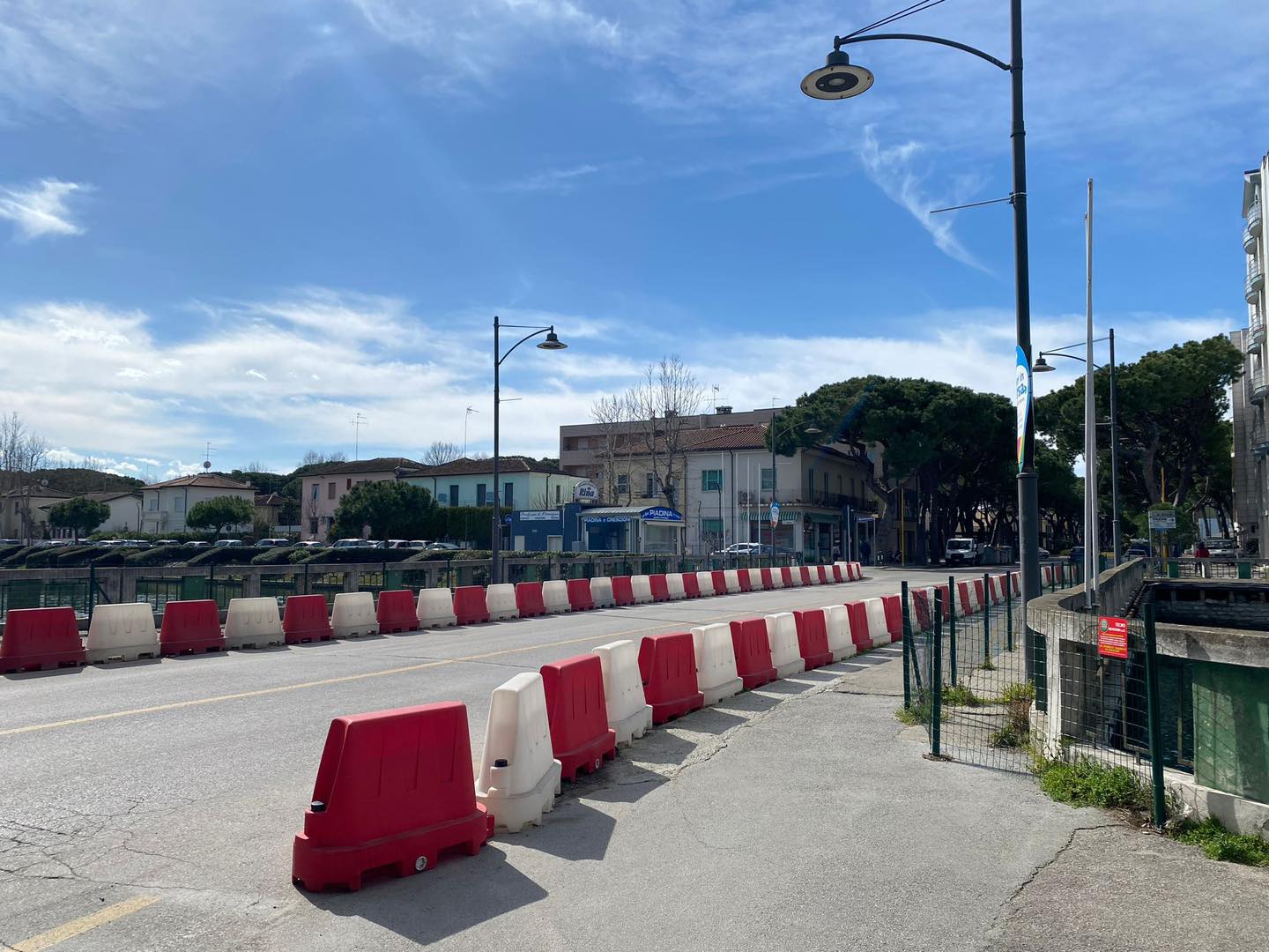 Ponte di viale Roma, via al prosciugamento della vena Mazzarini