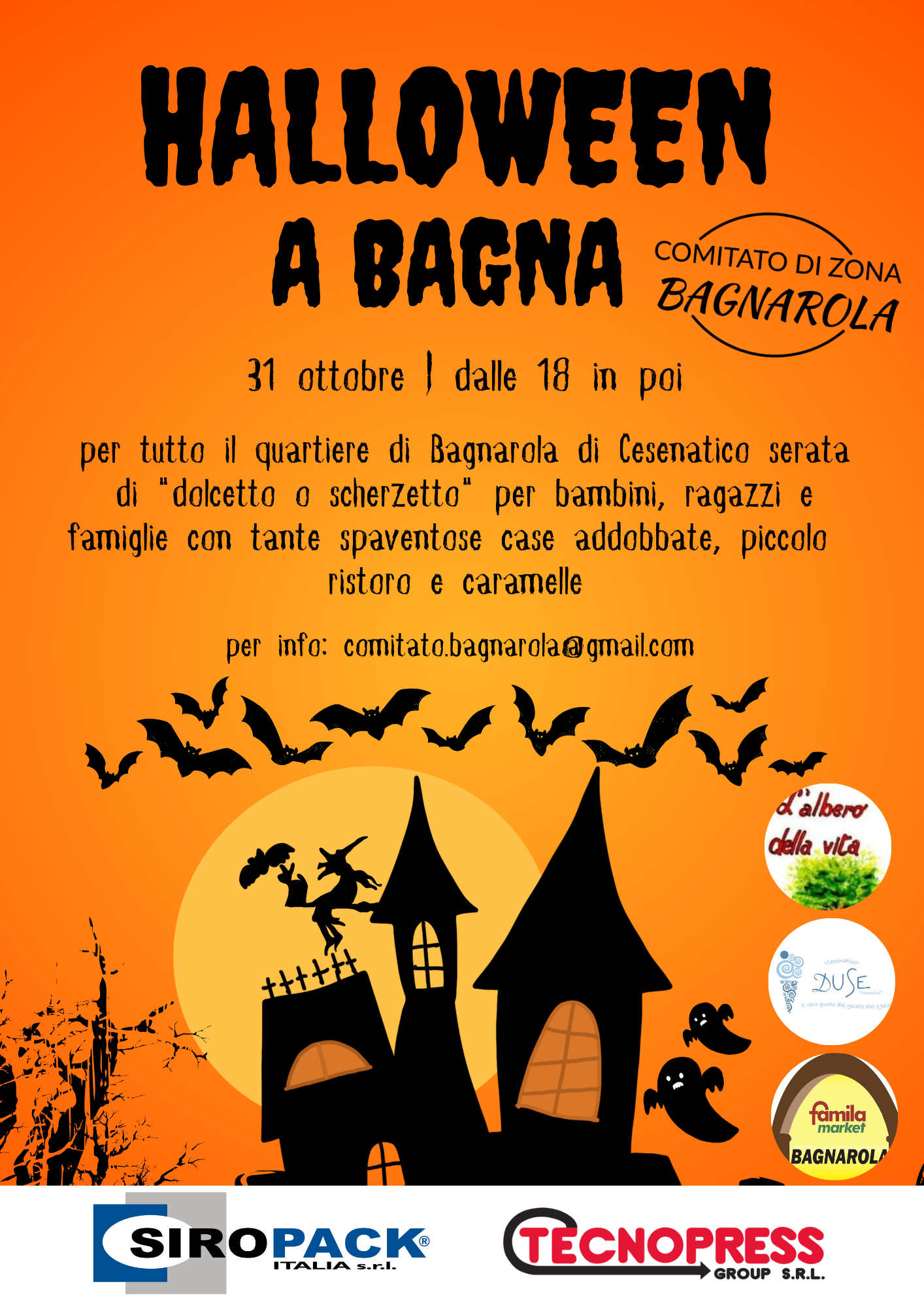Festa di Halloween a Bagnarola