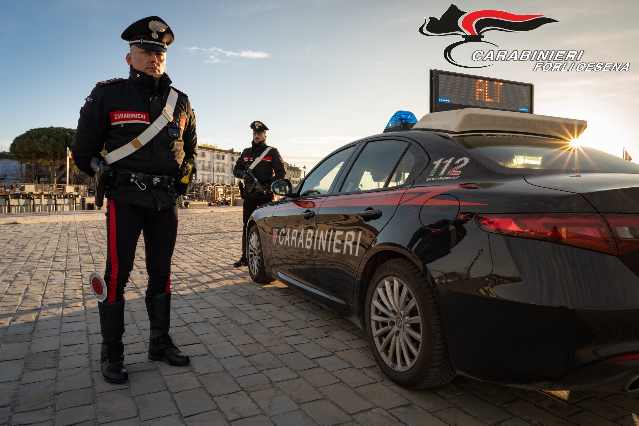 Tenta la fuga 32 enne arrestato dai Carabinieri di Cesenatico