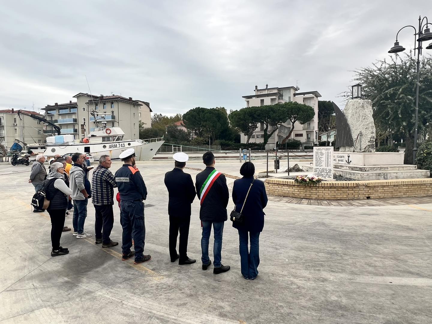 Cesenatico ha ricordato i suoi morti in mare