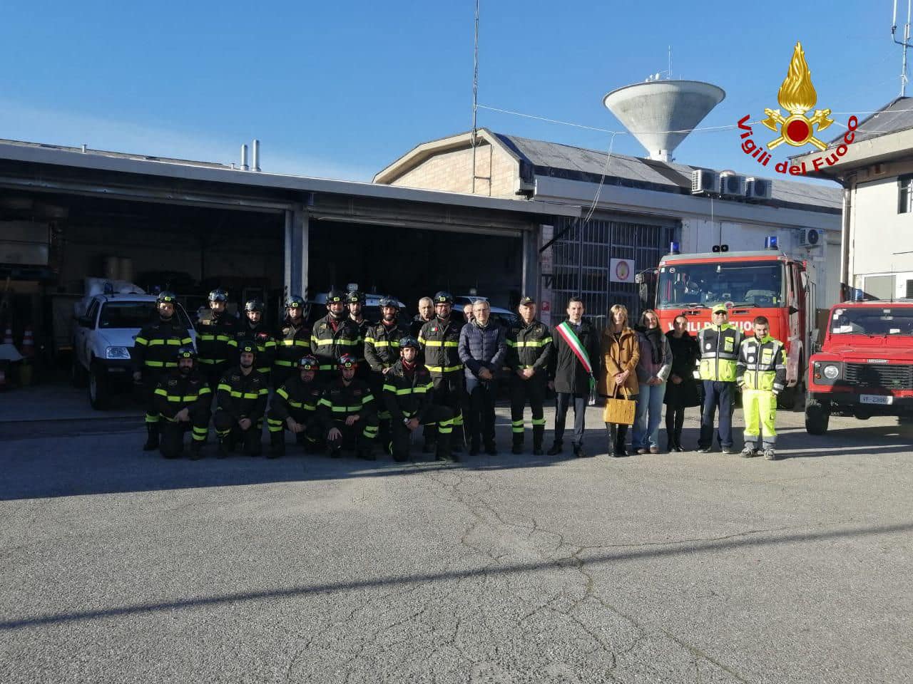 Ha riaperto ieri la sede della Protezione Civile e dei Vigili del Fuoco