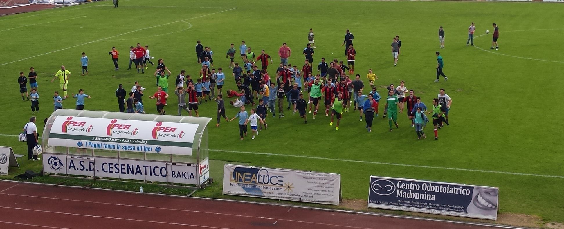 Calcio, tre vittorie per le nostre: è un weekend di festa a Cesenatico