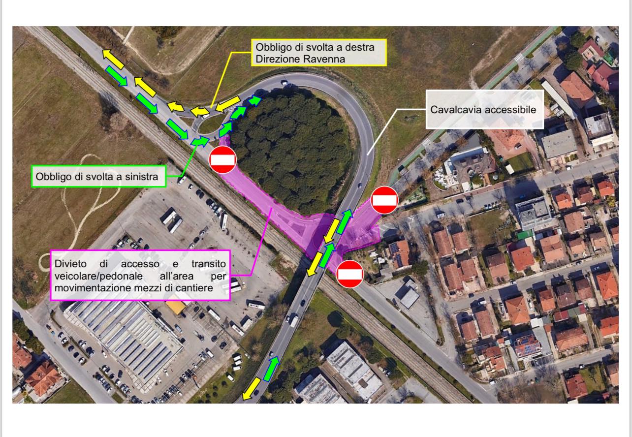 Via Bramante: da mercoledì strada chiusa ad auto e pedoni