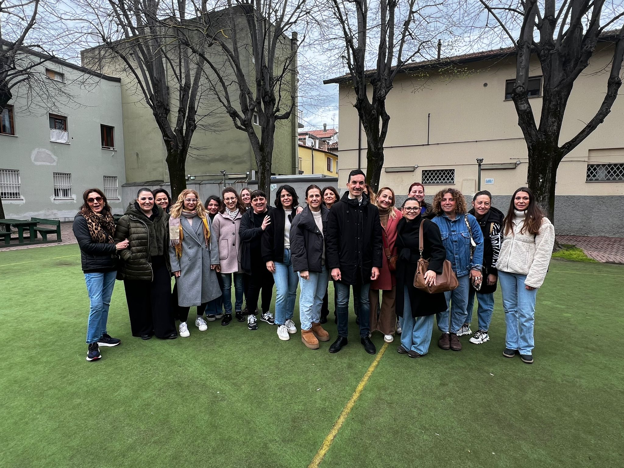 Oggi il sindaco Gozzoli ha salutato gli alunni per l’ultimo giorno alla scuola “Saffi”