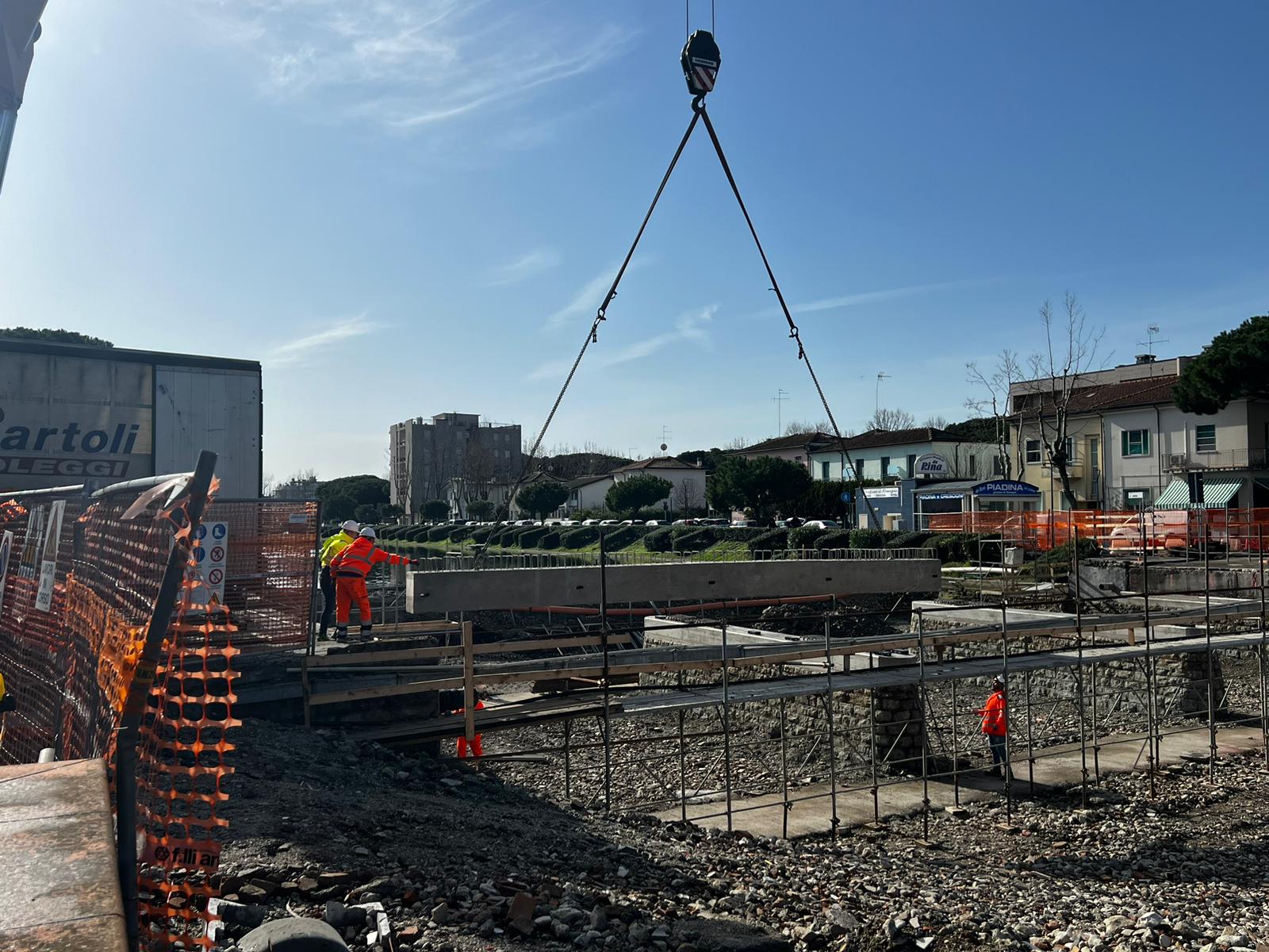 Ponte di Viale Roma: la riapertura solo a maggio