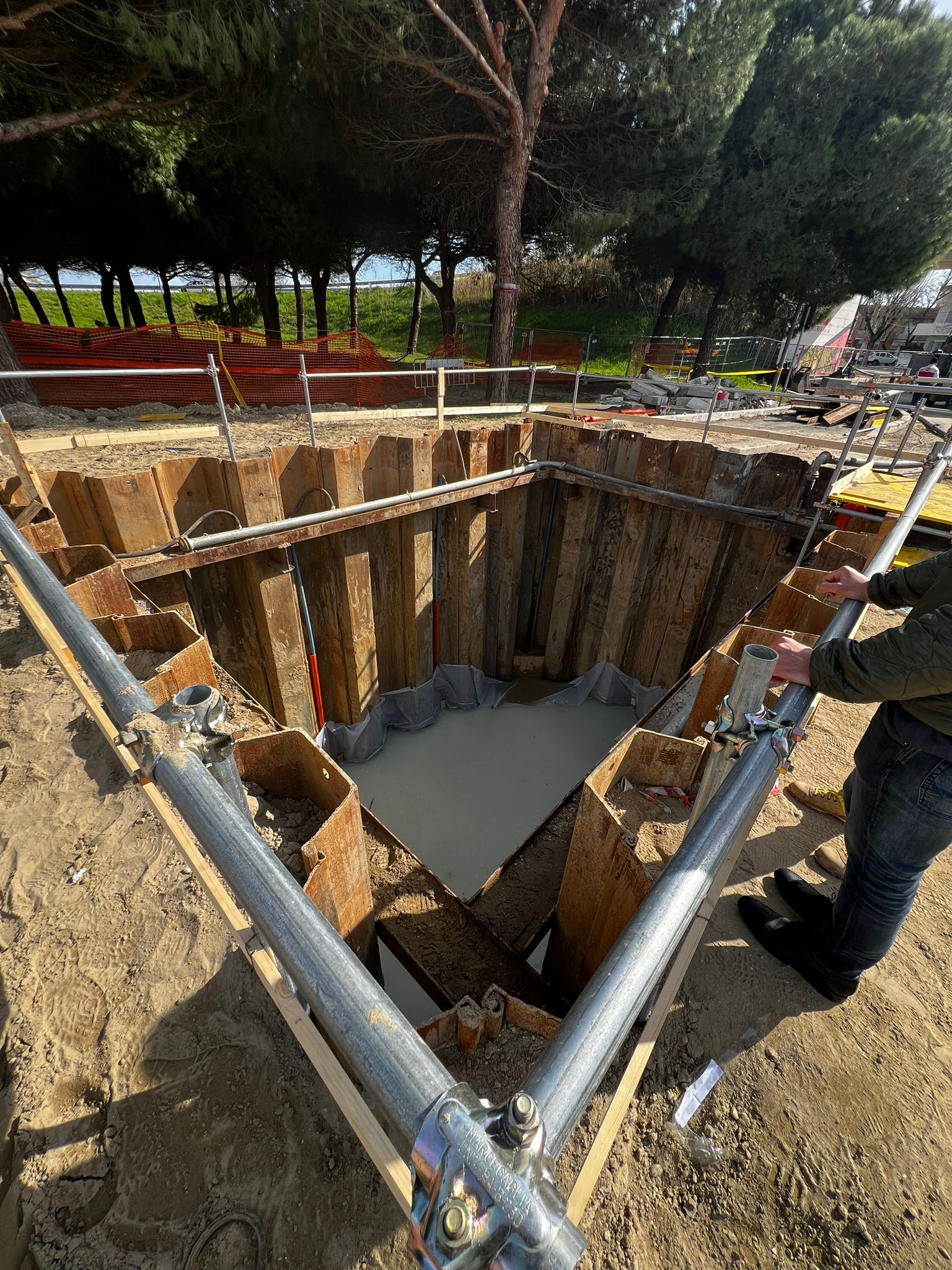 Via Bramante, la riapertura prevista per le festività di pasqua