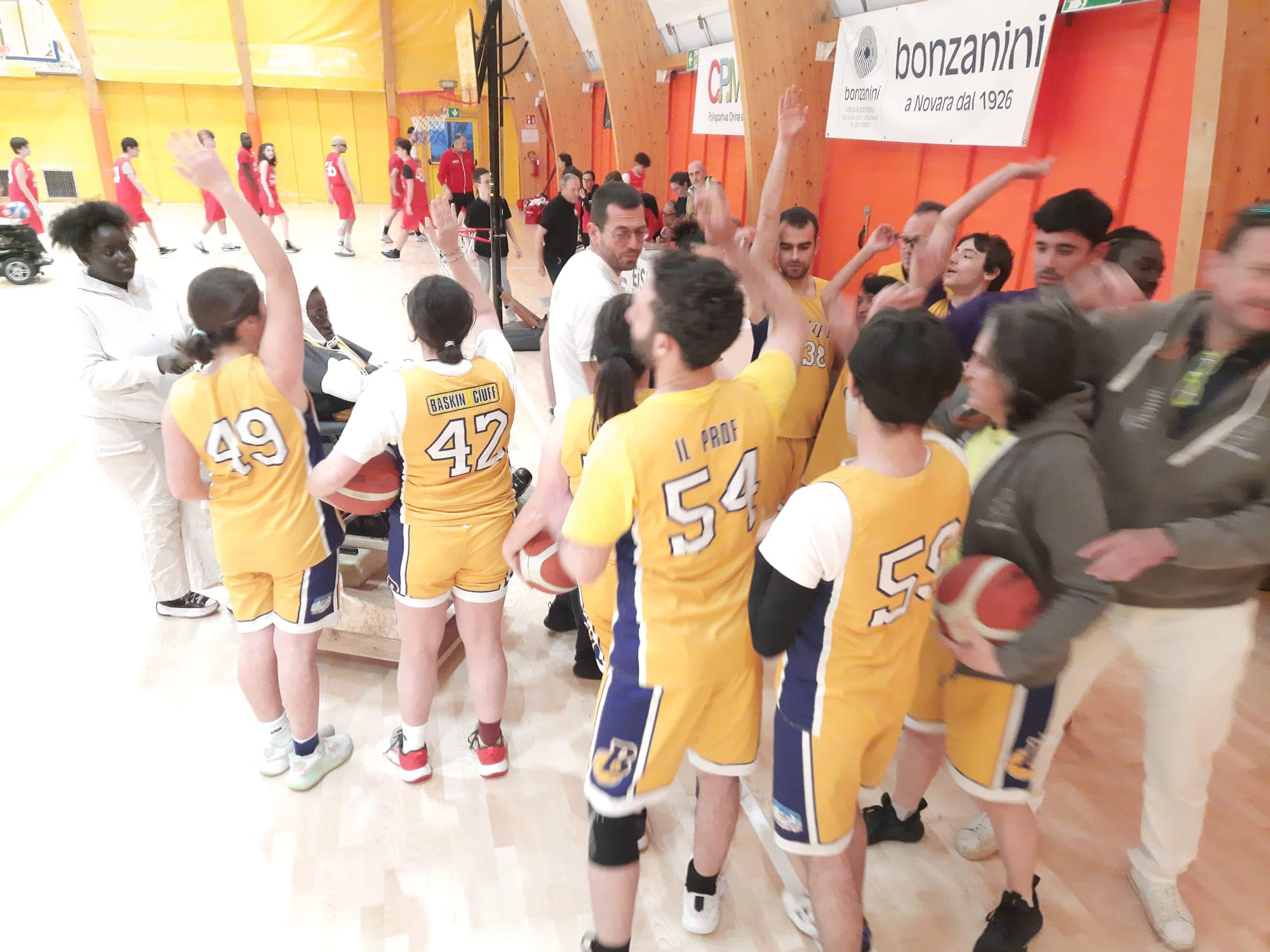 Nel weekend all’Eurocamp le finali del campionato di “basket inclusivo”