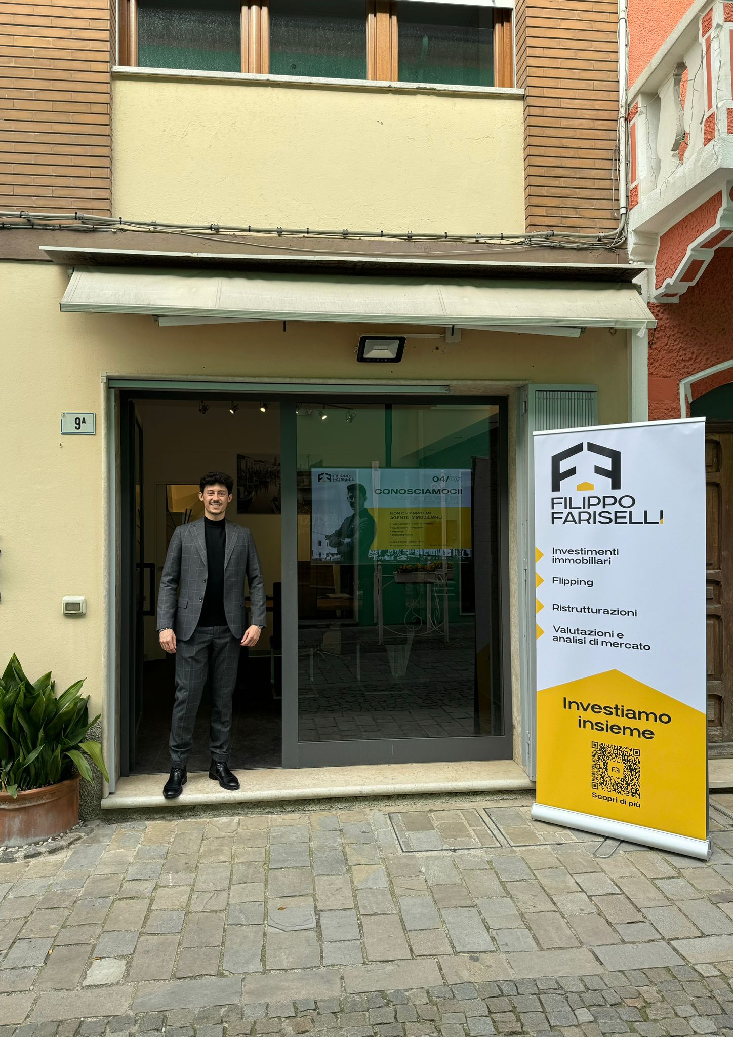 In via Baldini inaugura oggi una nuova agenzia immobiliare