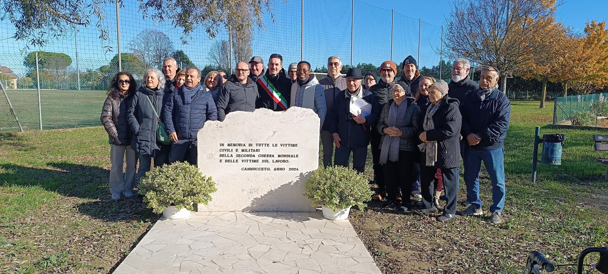 Inaugurata a Cannucceto la lapide in memoria di tutte le vittime civili e militari