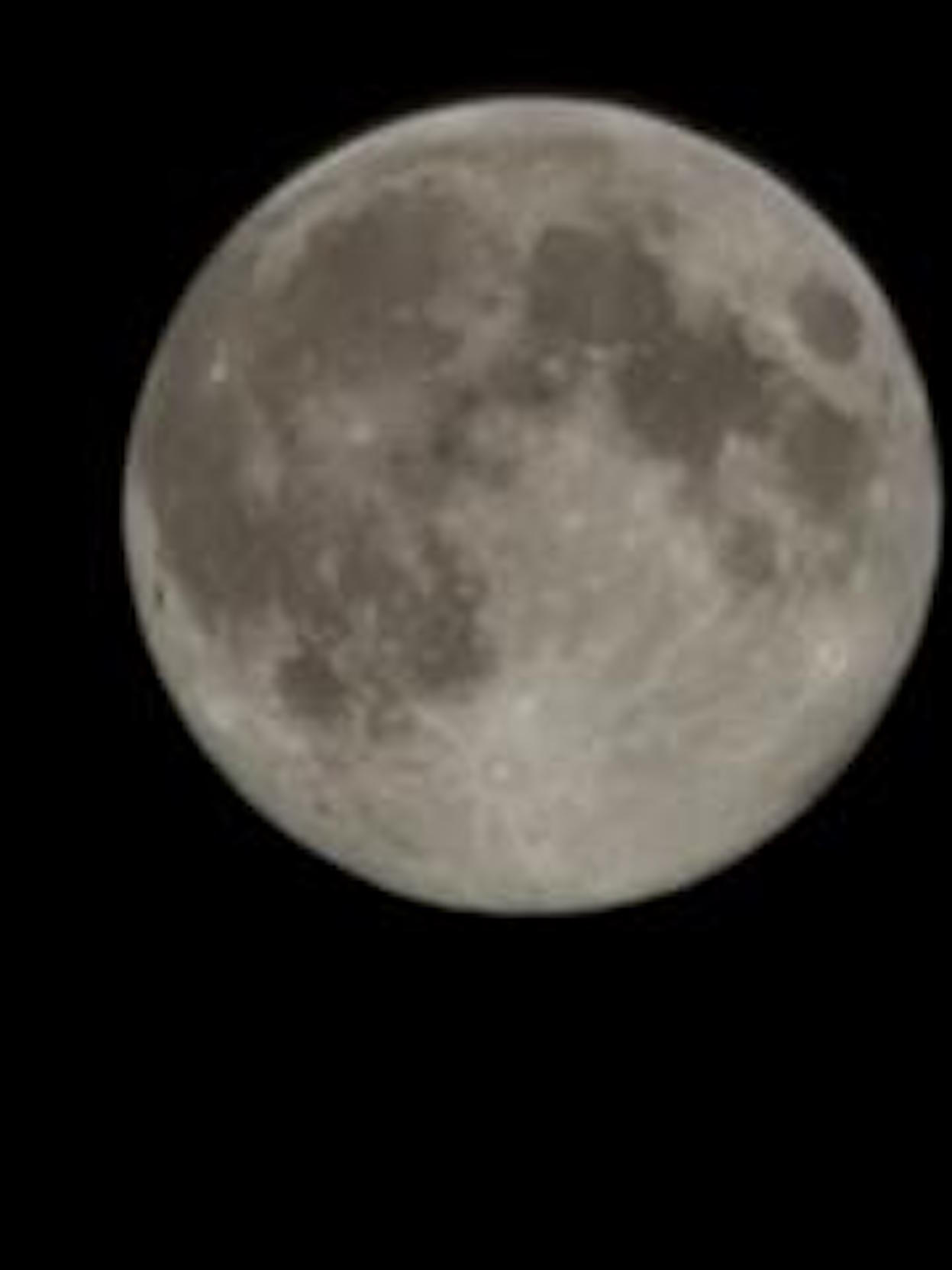 La “Superluna del Castoro” fotografata a Cesenatico