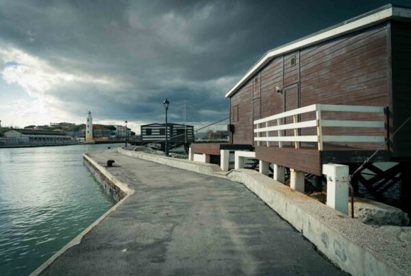 maltempo cesenatico porto pioggia