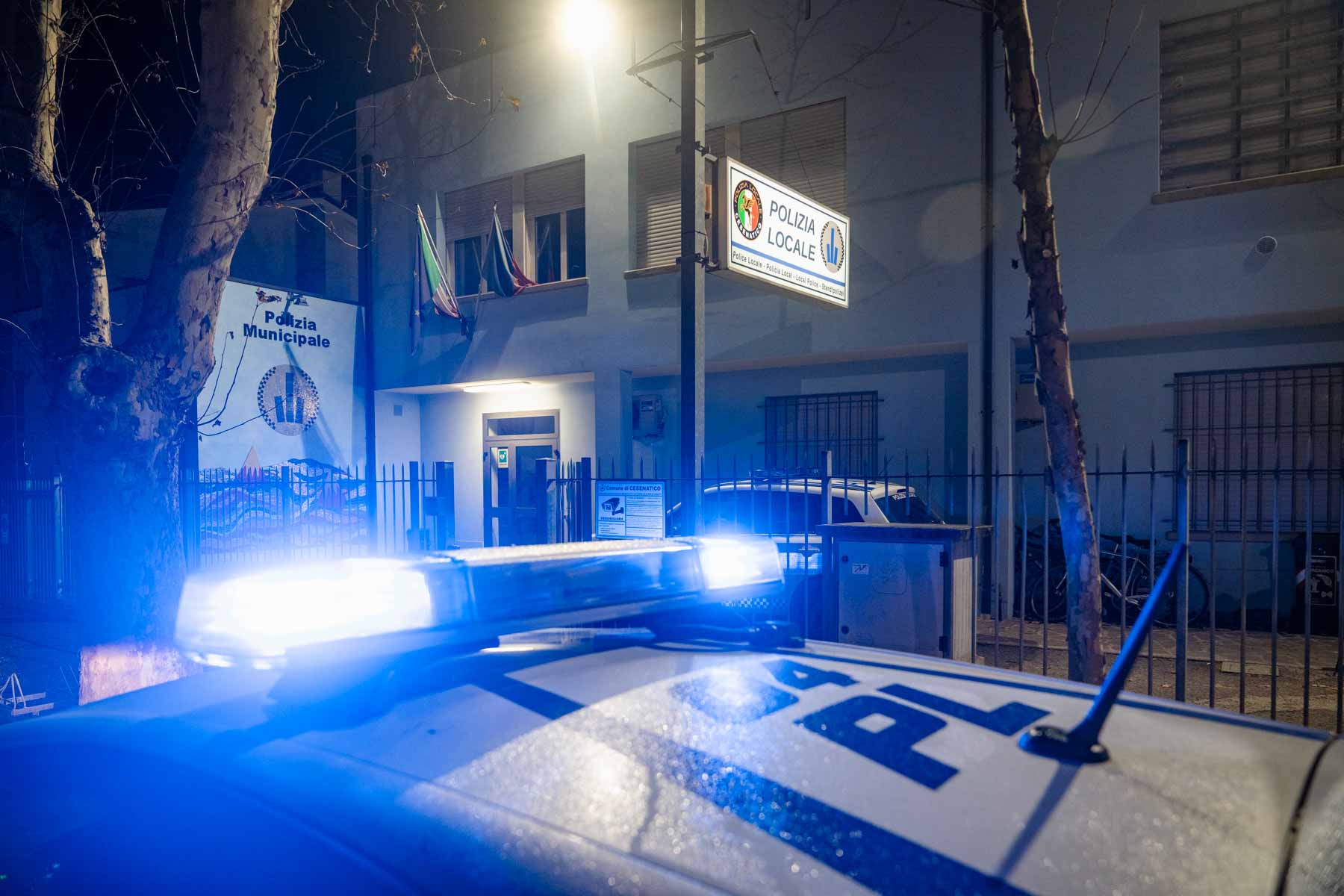 polizia locale notte