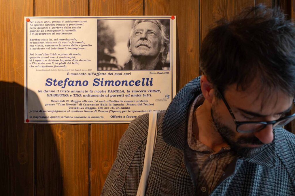 funerale Stefano Simoncelli