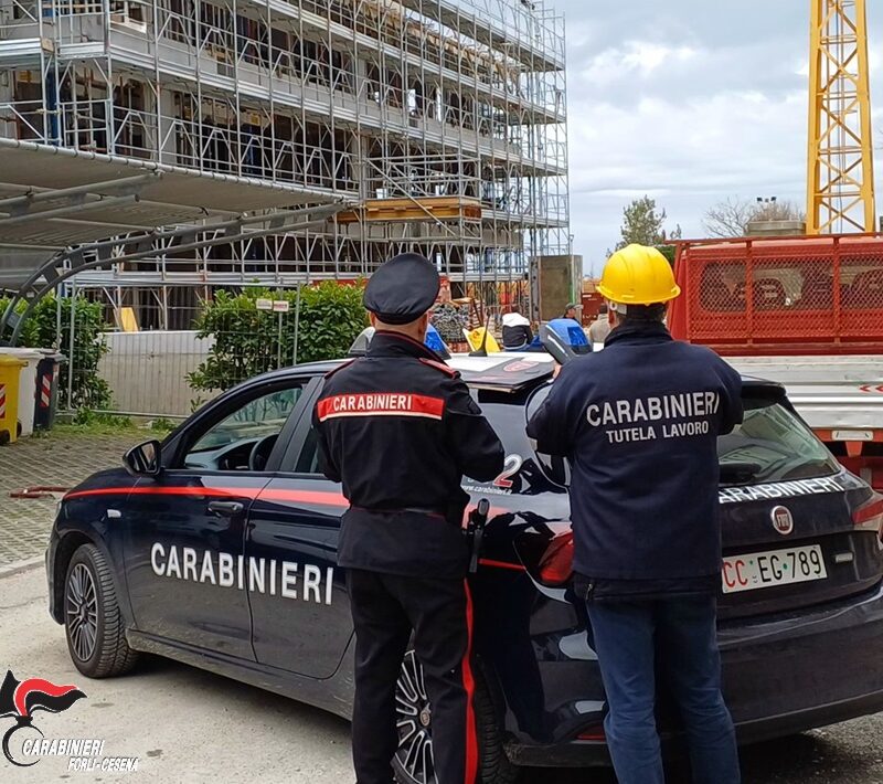 carabinieri lavoro edile