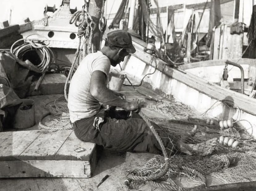 Pescatore anni 60