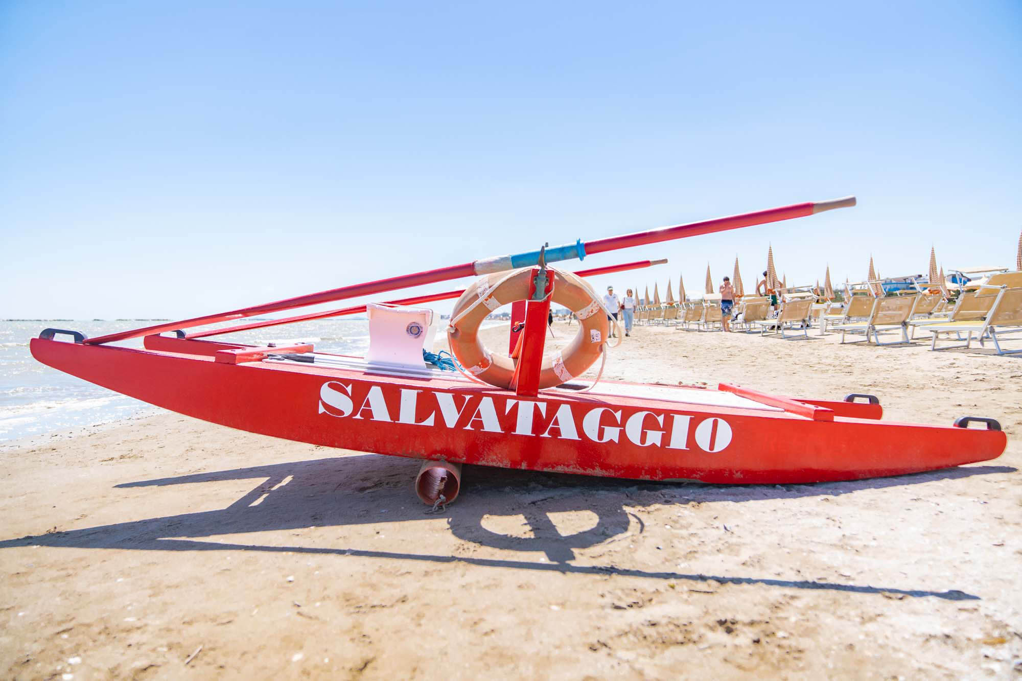 salvataggio spiaggia Cesenatico