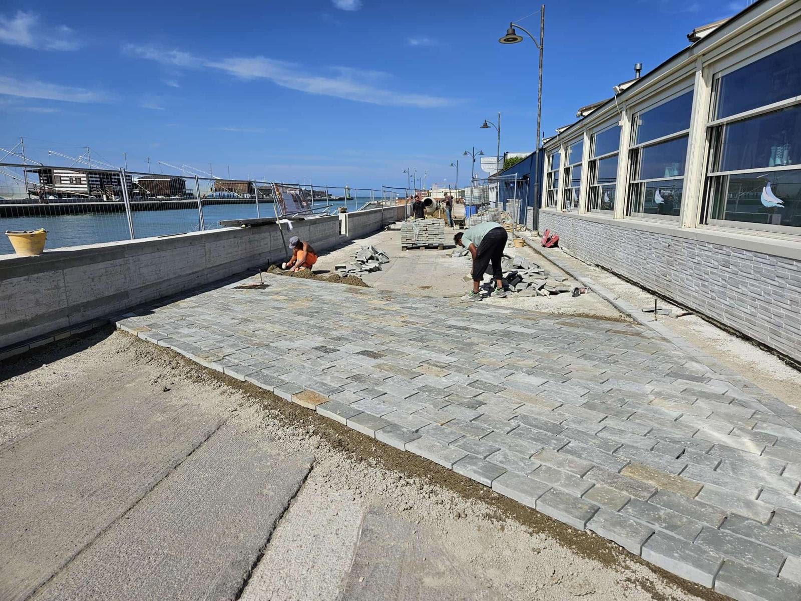 Banchine molo di Levante: lo stato dei lavori
