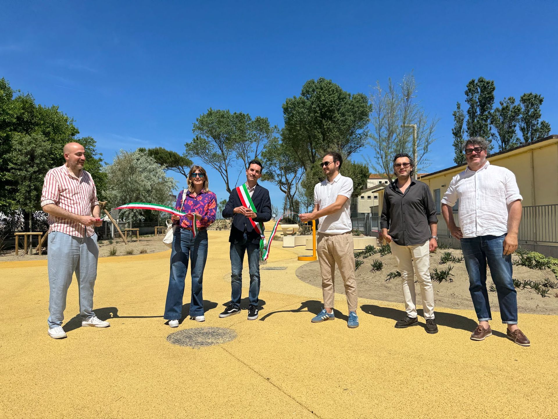 Inaugurazione, waterfont accessi via colombo