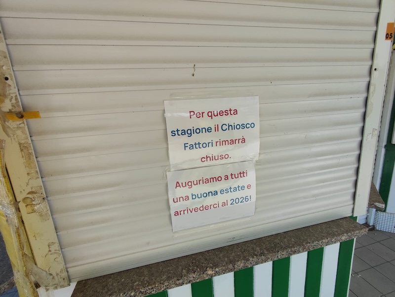 chiosco fattori