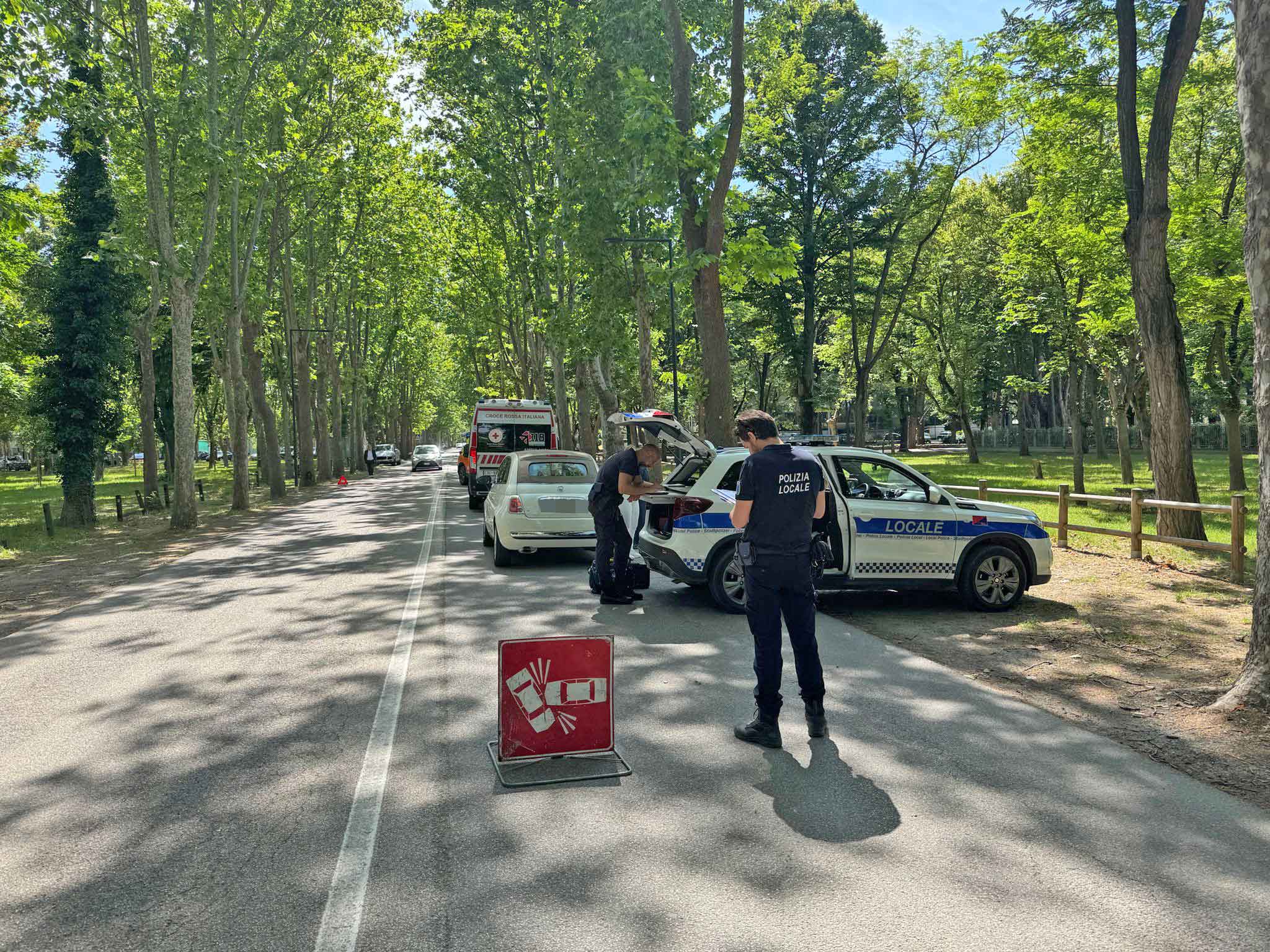 incidente viale torino