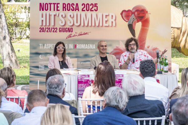 Rimini;13/06/2025: Visit Romagna Uff Stampa, conf.stampa Noitte Rosa 2025
©Riccardo Gallini /GRPhoto