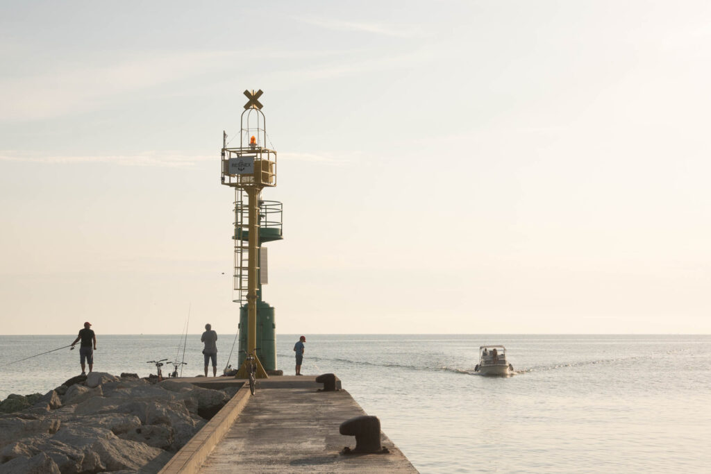 porto cesenatico faro, fanale pesca nautofono