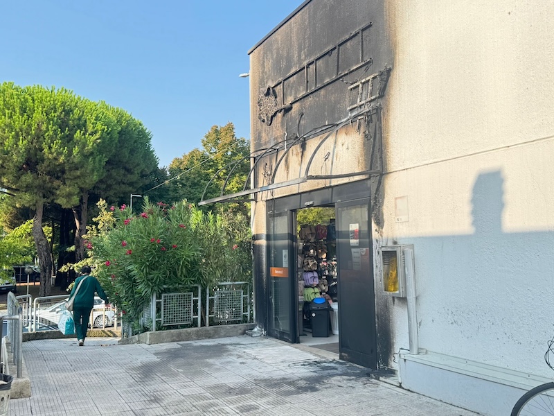 incendio Conad Madonnina