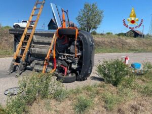incidente via Ticino
