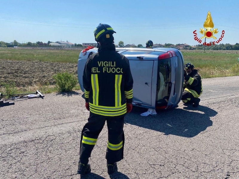 incidente via Ticino