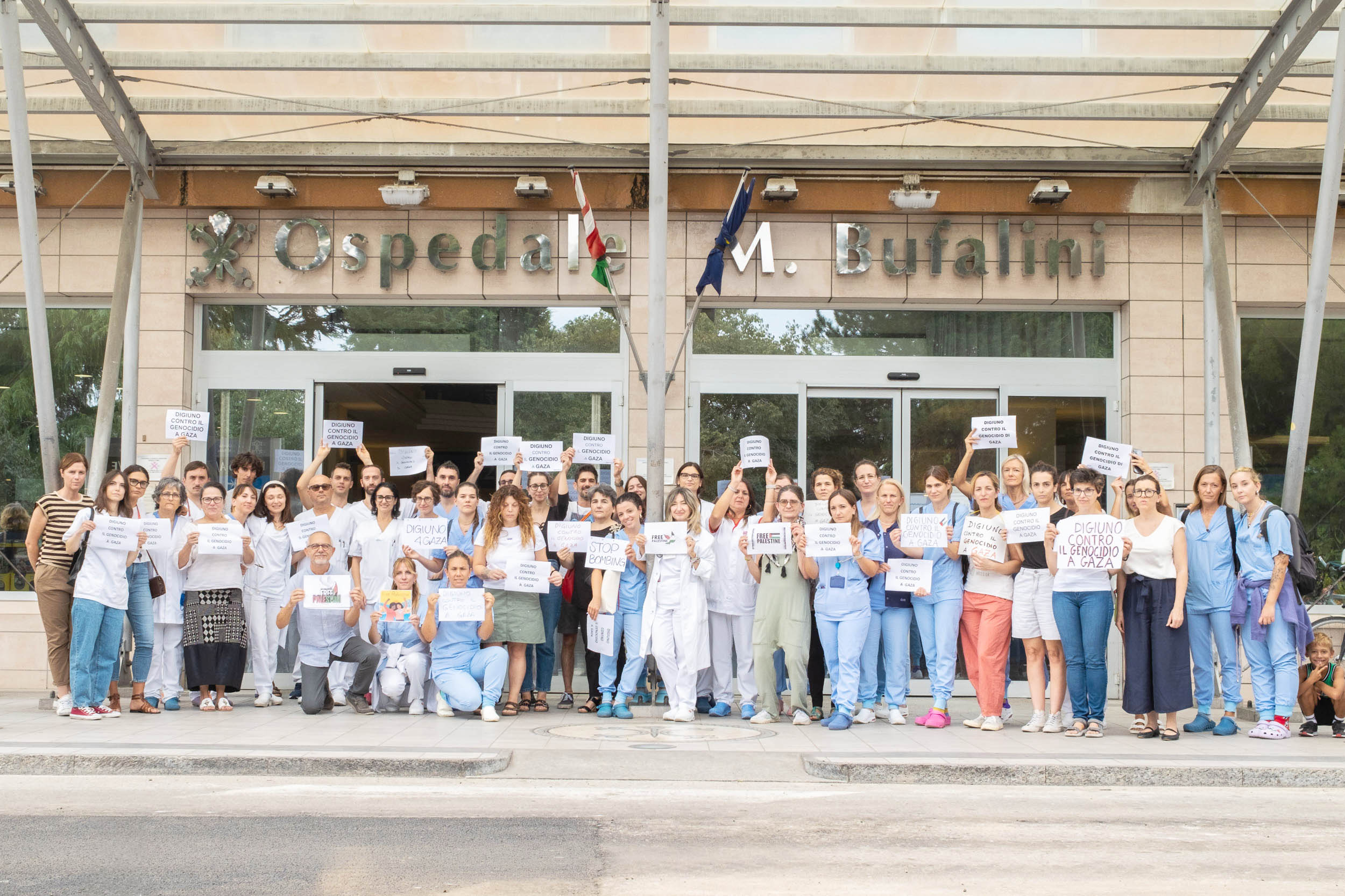 Digiuno contro il genocidio a Gaza