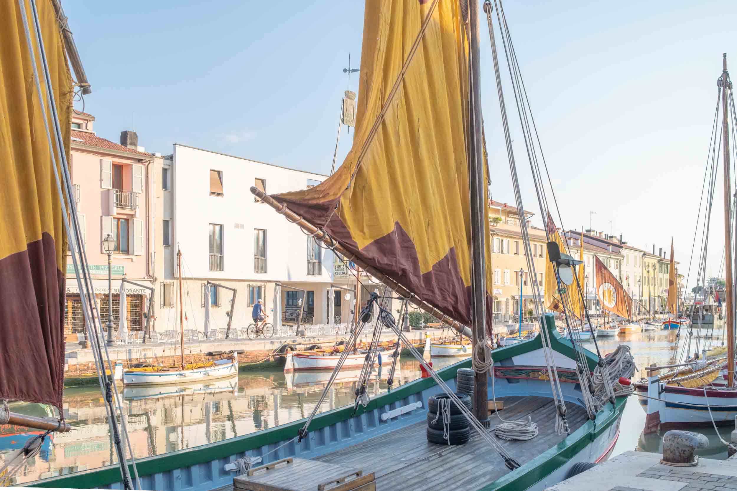 cesenatico porto canale vele al terzo