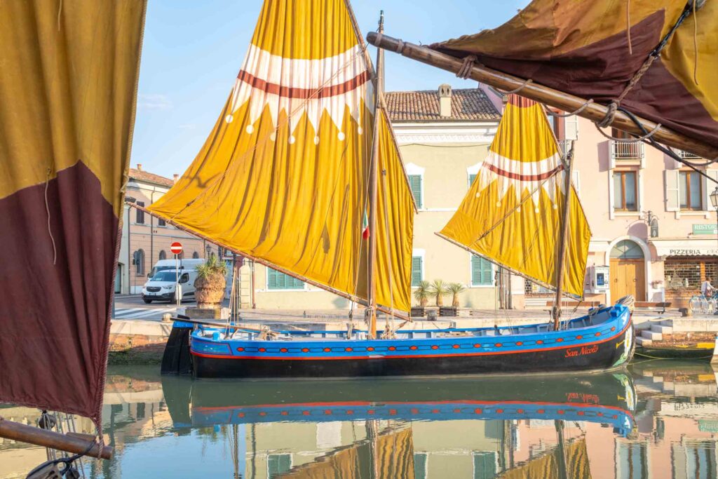 cesenatico porto canale vele al terzo