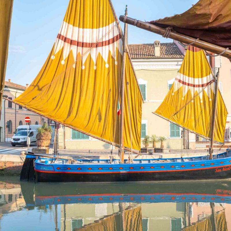 cesenatico porto canale vele al terzo