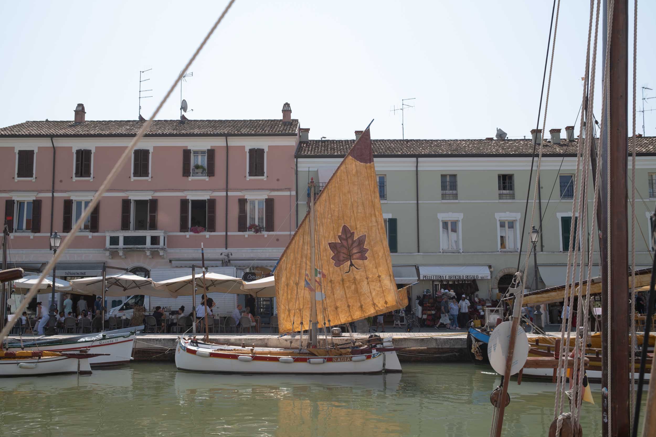 cesenatico porto canale vele al terzo