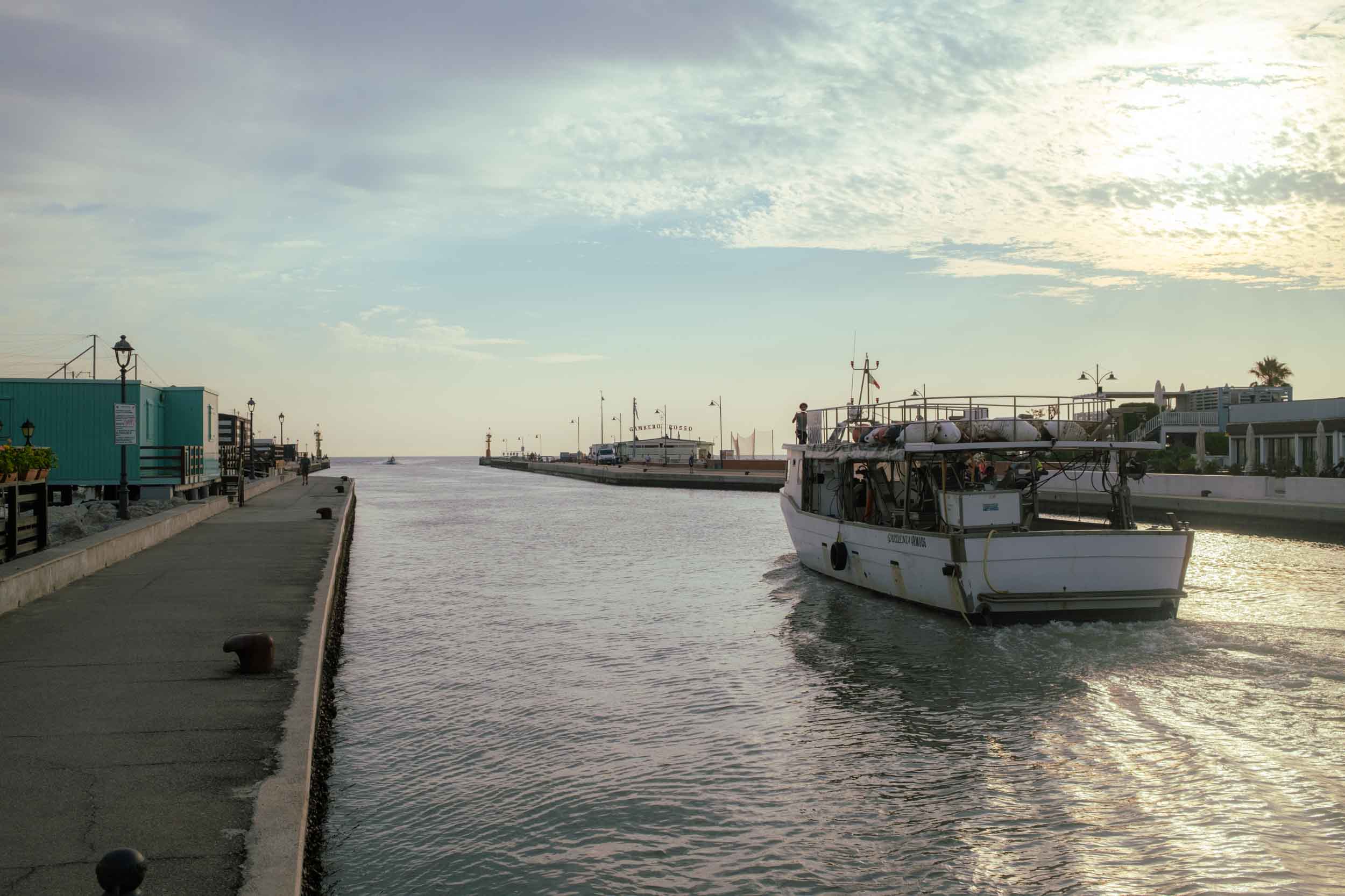 Porto cozzara dragaggio