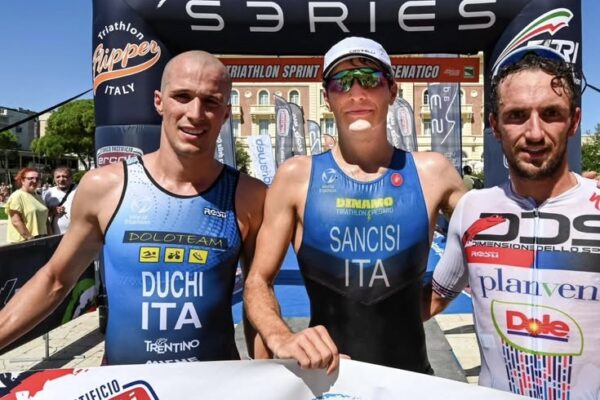 Podio uomini- Adriatic series triathlon