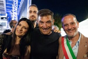Laura Pausini e Max Giusti