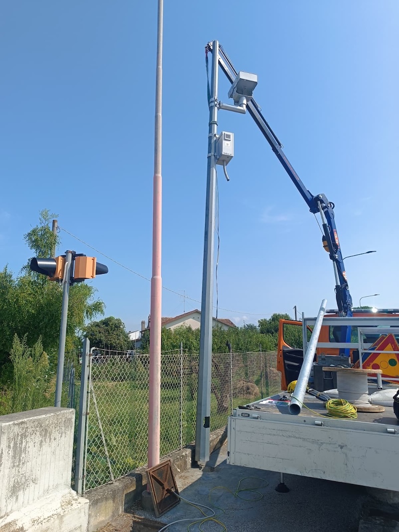 Installato un rilevatore di velocità in via Cervese